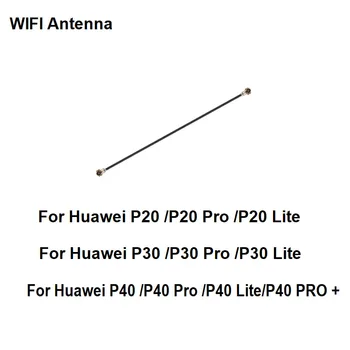 10PCS Signālu Wifi Antenas Lentes Antenas Flex Kabelis Vadu Huawei P20 P30 P40 LITE PLUS PRO + Remonta Daļas
