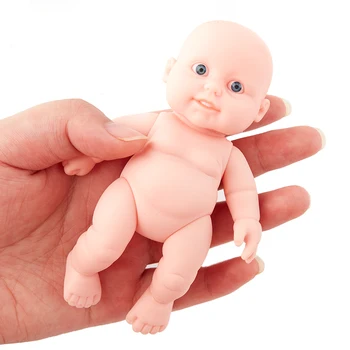 11cm Reāli Baby Lelle Vinila Jaundzimušā bērna Simulācijas Modelis, Bērnu Rotaļlietas