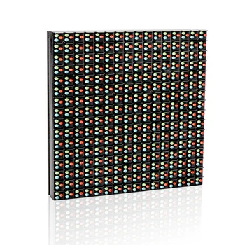 160*160mm P10 RGB krāsainais LED Video Zīme 1/4 Skenēšanas Režīms Ūdensizturīgs Programmējams Āra LED Modulis