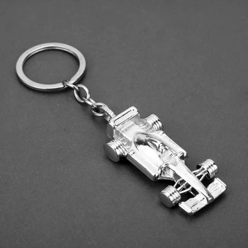 1gb Modes Keychains F1 Sacīkšu Auto Pāris Gredzenu atslēgām Karājas Kulons Auto Keyring Key Chain Šarmu, Somas Aksesuāri, Dāvanu