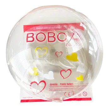 50gab Bobo Balonu Taras Pārdot Caurspīdīgs Burbulis Ballons Skaidrs, Baloni, Led Gaismas, Kāzu, Dzimšanas dienu, Bērnu Duša Puse Supplies