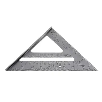 90 Grādu Trīsstūris Noteikumu Sabiezējums Leņķis Noteikumu Alumīnija Sakausējuma Galdnieks Mērīšanas Laukumā Valdnieks kokapstrādes trīsstūra lineālu