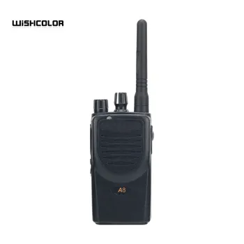 A8 450-470MHz 4W 16CH UHF Radio Portatīvās Walkie Talkie Portatīvais Transīvers par Motorola Mag Viens