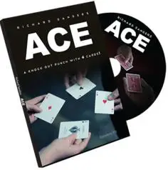 Bezmaksas Piegāde ACE (Kārtis Un DVD), Ričards Sanders - Kartes Burvju Trikus,Close Up Magic,Metalism,Ilūzija,Aksesuāri
