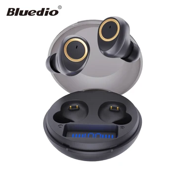 Bluedio D3 Bezvadu Austiņas Portable Tws Earbuds Touch Kontroli, Bluetooth 5.1 Ausu Austiņas Ar Uzlādes Ja Akumulators Displejs