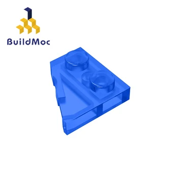 BuildMOC Saliek Daļiņas 24299 2x2 (pa Kreisi) Celtniecības Bloki Daļas DIY elektriskā Izglītība