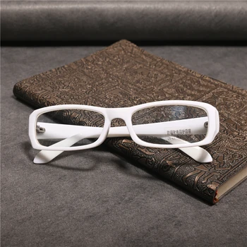 Cubojue Balts Lasīšanas Brilles Vīrieši Sievietes Anti Zilā Gaisma Prescripton Rāmji, Brilles Sieviešu Šaurs Taisnstūris Melna Brilles