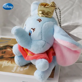 Disney Dumbo Plīša Keychains Kawaii Filmas, Tv Anime Plushie Rotaļlietas Zilonis Lelles, Mīkstās Atslēgu Piekariņi Par Meiteņu Mugursoma