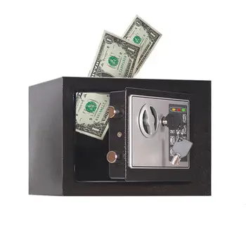 Elektronisko Cūciņa Bankas seifu, Naudas Kastes Bērniem Digitālās Monētas, Naudas Taupīšanas seifu Mini ATM Mašīnas Bērnu Dāvanu
