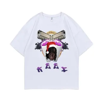 Galvenais Keef Gbe Hip Hop Lielgabarīta Tshirt Vīriešu Un Sieviešu Modes Gadījuma Dienas Ērti T Krekls Ar Īsām Piedurknēm Cilvēks Vintage Streetwear