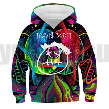 Ir 2021. 3D SCOTT TRAVIS ASTROWORLD Hoodies Scott Travis Streetwear Astroworld pelēkā vārna Vīriešu Hip Hop Modes Džemperis Mētelis sporta Krekls