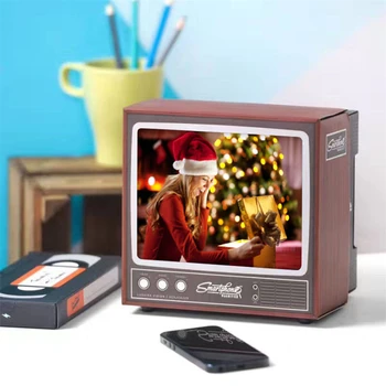 Ir 2021. Retro TV Tālruņa Ekrāna Video DIY palielinātāju, noteikti Pastiprinātājs Lupa Retro TV Izskats