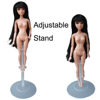 Jaunas ielidošanas Plastmasas Transparents plašu Adjutable Kandidēt Monster High lelles statīvs Displeja Turētājs Barbie Lelles