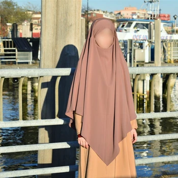 Khimar Burqa Ilgi Hijab Šalle Musulmaņu Sievietēm, Lieliem Amira Gaisvadu Lūgšanu Drēbes Islāma Niqab Jilbab Abaya Ramadāna Arābu Apģērbs