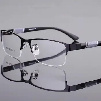 Lasījums Brilles Vīrieši Sievietes Augstas Kvalitātes Puse kadra Dioptriju Brilles Uzņēmējdarbības Vīriešu Presbyopic Brilles Lentes De Lectura Mujer