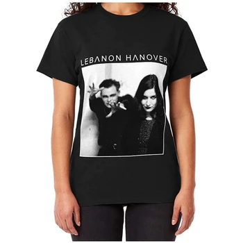 Lebanon Hanover Fanu Krekls Classic T T-Krekls Vīriešu T-Krekls Sievietēm Melna