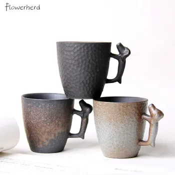Liela Keramikas Krūzes Kafijas Krūze Tējas Tase Coffeeware Porcelāna Kafijas Tasi Rīkoties Ar Kung Fu Tējas Komplekts Teacup Keramikas Krūzes Kafijas Tases