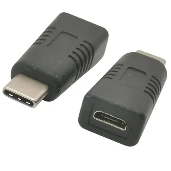Micro USB Sieviete uz C Tipa Vīriešu Adapteri Datu Lādētāja Adapteri