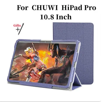 Par CHUW HiPad Pro lietā Augstas kvalitātes Stāvēt Pu Ādas Vāks CHUWI HiPad Pro 10.8