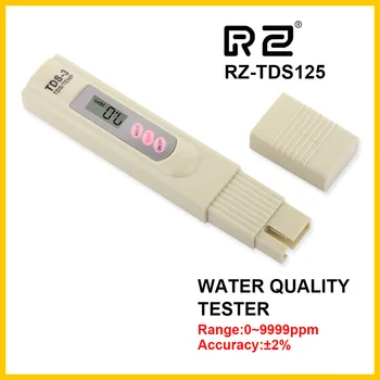Portatīvo Digitālo Pildspalvu PH TDS Mērītājs Testeri 0.01 Augstu Precizitāti Filtrs Mērīšanas Ūdens Kvalitātes Tīrība testa rīks RZ-TDS125