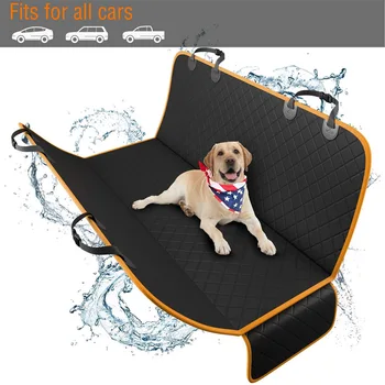 Suns Aizmugurējais Vāciņš Aizsargs Ūdensizturīgs Scratchproof Nonslip Guļamtīkls Suņiem Backseat, Aizsardzība Pret Netīrumiem un Kažokādu Mājdzīvnieku