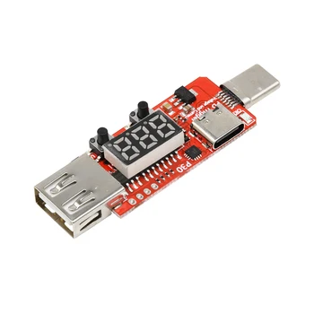 Tipa-C USB-C PD2.0 PD3.0 Ātrās Uzlādes Izraisīt Vēlēšanu Detektoru Voltmetrs Ammeter USB-PD Notebook Barošanas Izmaiņas Valdes Modulis