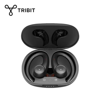 Tribit MoveBuds H1 Bezvadu Bluetooth Earbuds 65H rotaļu laiks IPX8 Ūdensizturīgs Auss-karājas Austiņas Ar Trokšņu slāpēšanas, Apt-X Tech