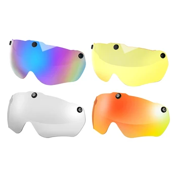 UV-Protect Aizsargbrilles, Nomaiņa Objektīvs bicycleAnti-Ietekmes Ķivere Acu Vairogs Velosipēdu Triatlona Magnētisko Sejsegu Piederumi
