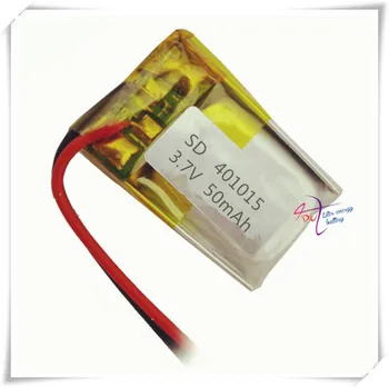 XHR-2P 2.54 401015 50mAh polimēra litija jonu akumulators, akumulatori
