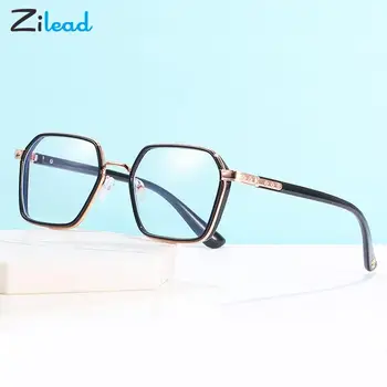Zilead Modes Anti Zilā Gaisma Tuvredzība Brilles Sievietēm, Vīriešiem Studentu Lielo Rāmi, Gatavo Datora Tuvredzīgs Dioptriju Brilles 0-6.0